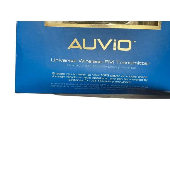 Auvio Universal Wireless FM Transmitter - 1200876 - BRAND NEW IN BOX - Picture 2 of 7